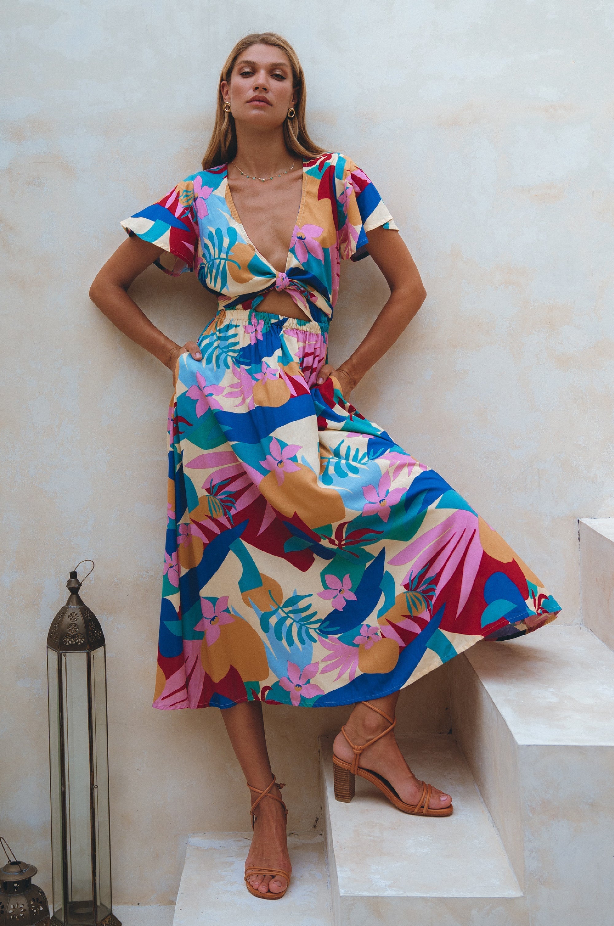 Buy Samara Convertible Midi Dress by Bali ELF