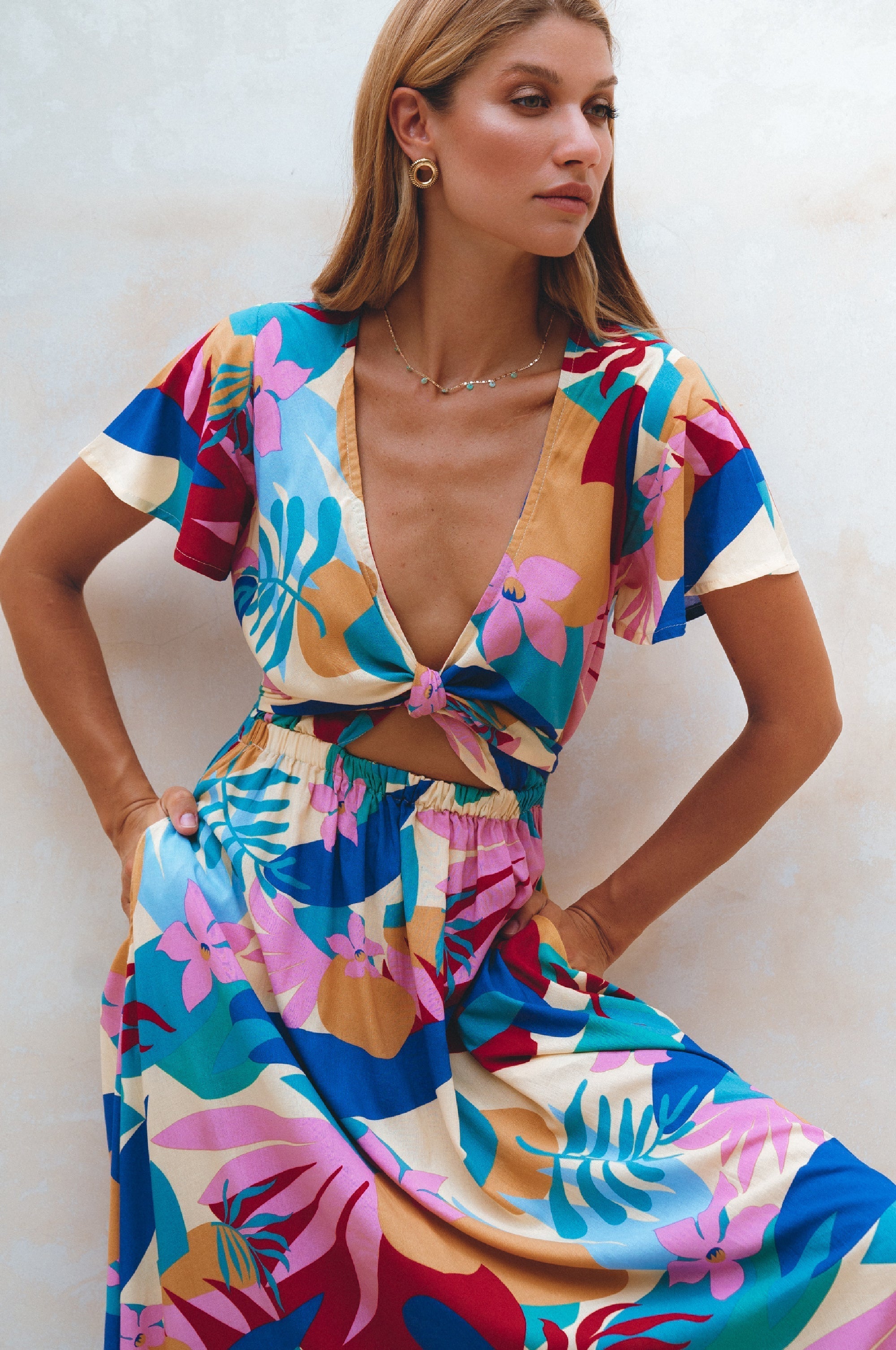 Buy Samara Convertible Midi Dress by Bali ELF