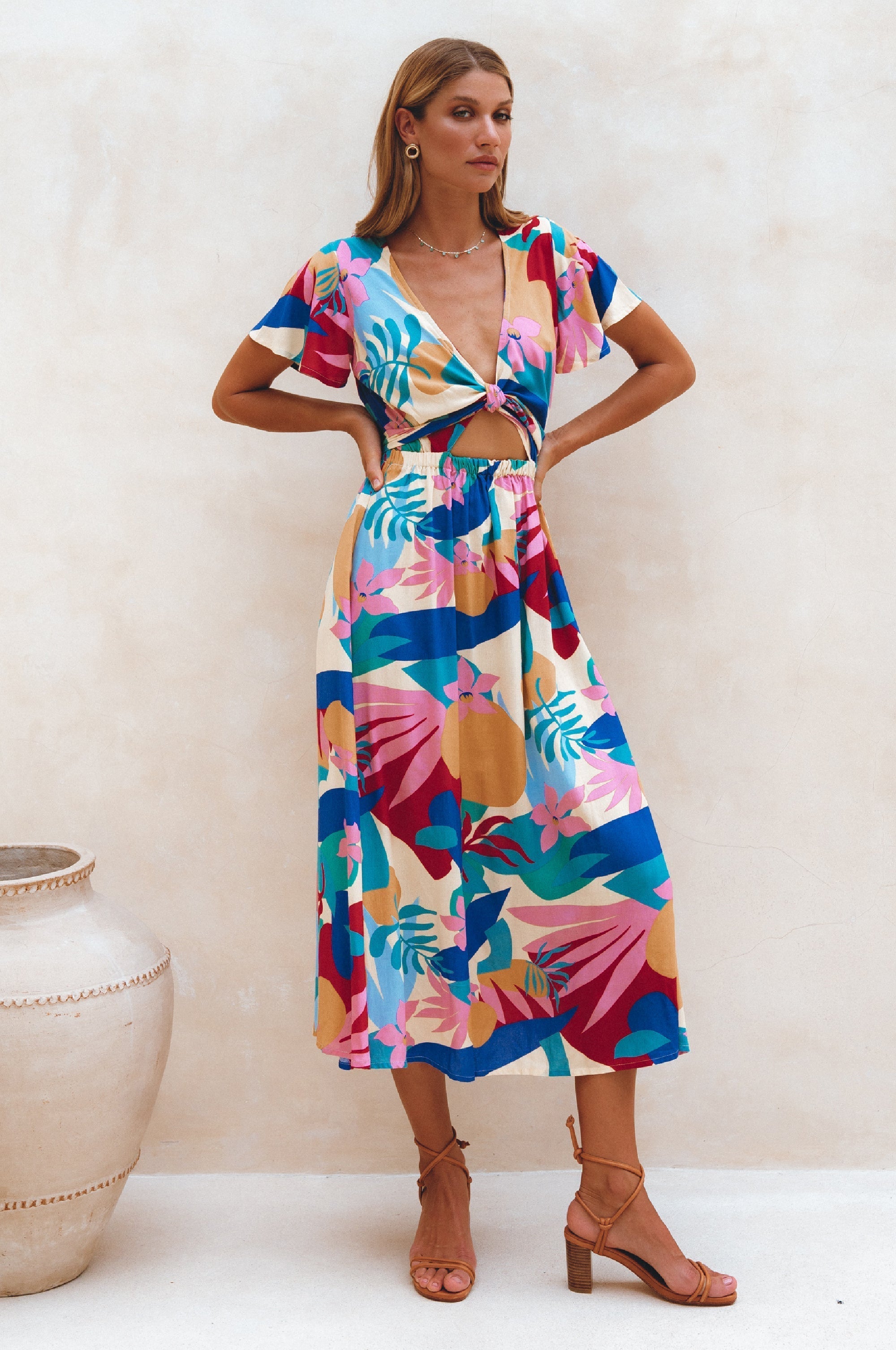 Buy Samara Convertible Midi Dress by Bali ELF