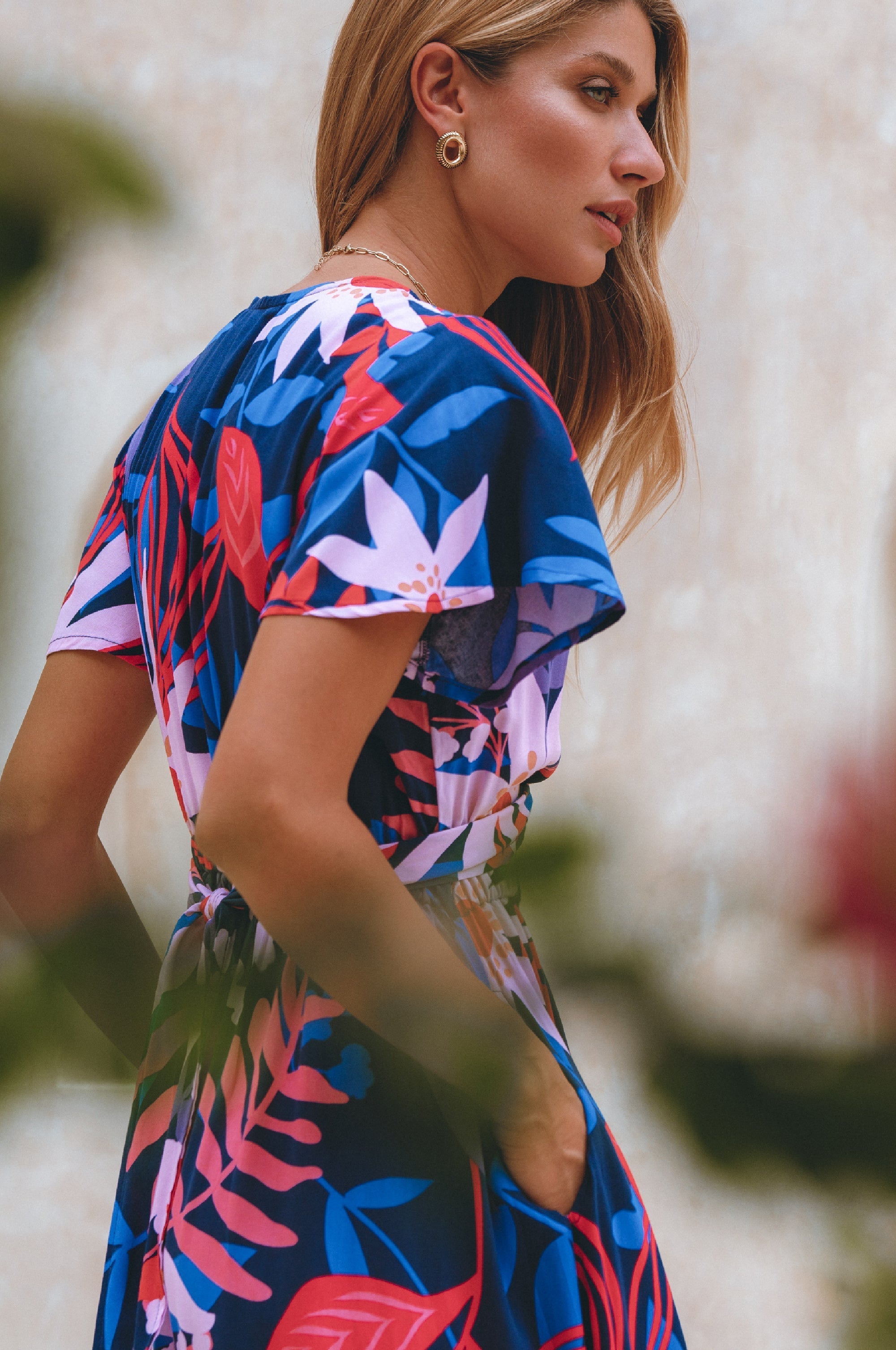 Buy Samara Convertible Midi Dress by Bali ELF