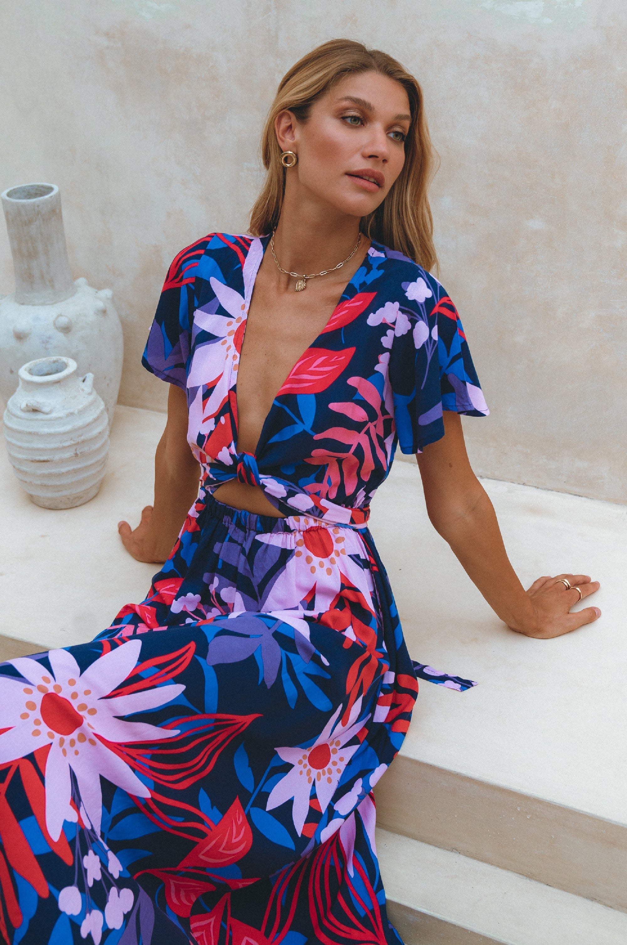 Buy Samara Convertible Midi Dress by Bali ELF