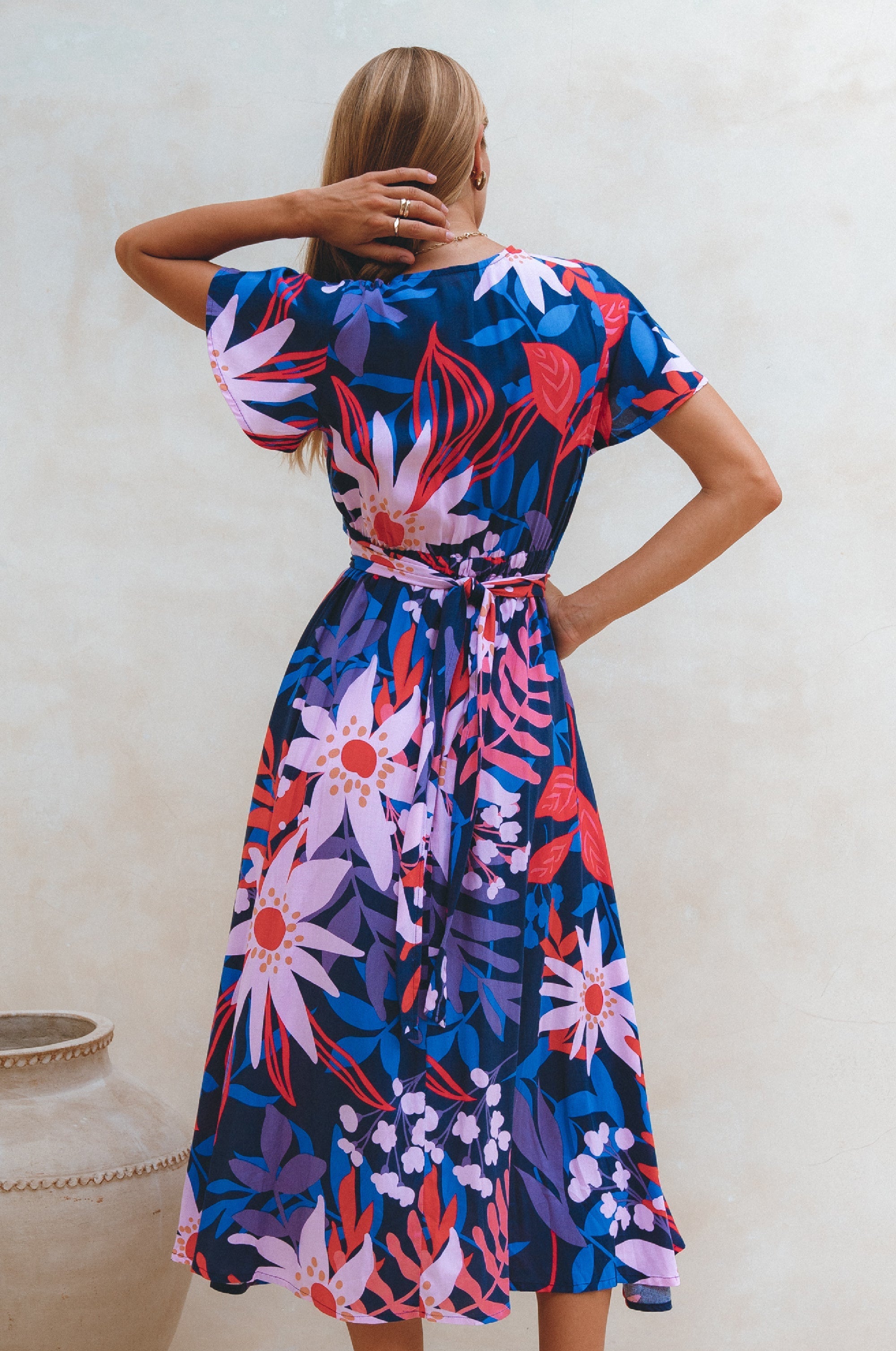 Buy Samara Convertible Midi Dress by Bali ELF