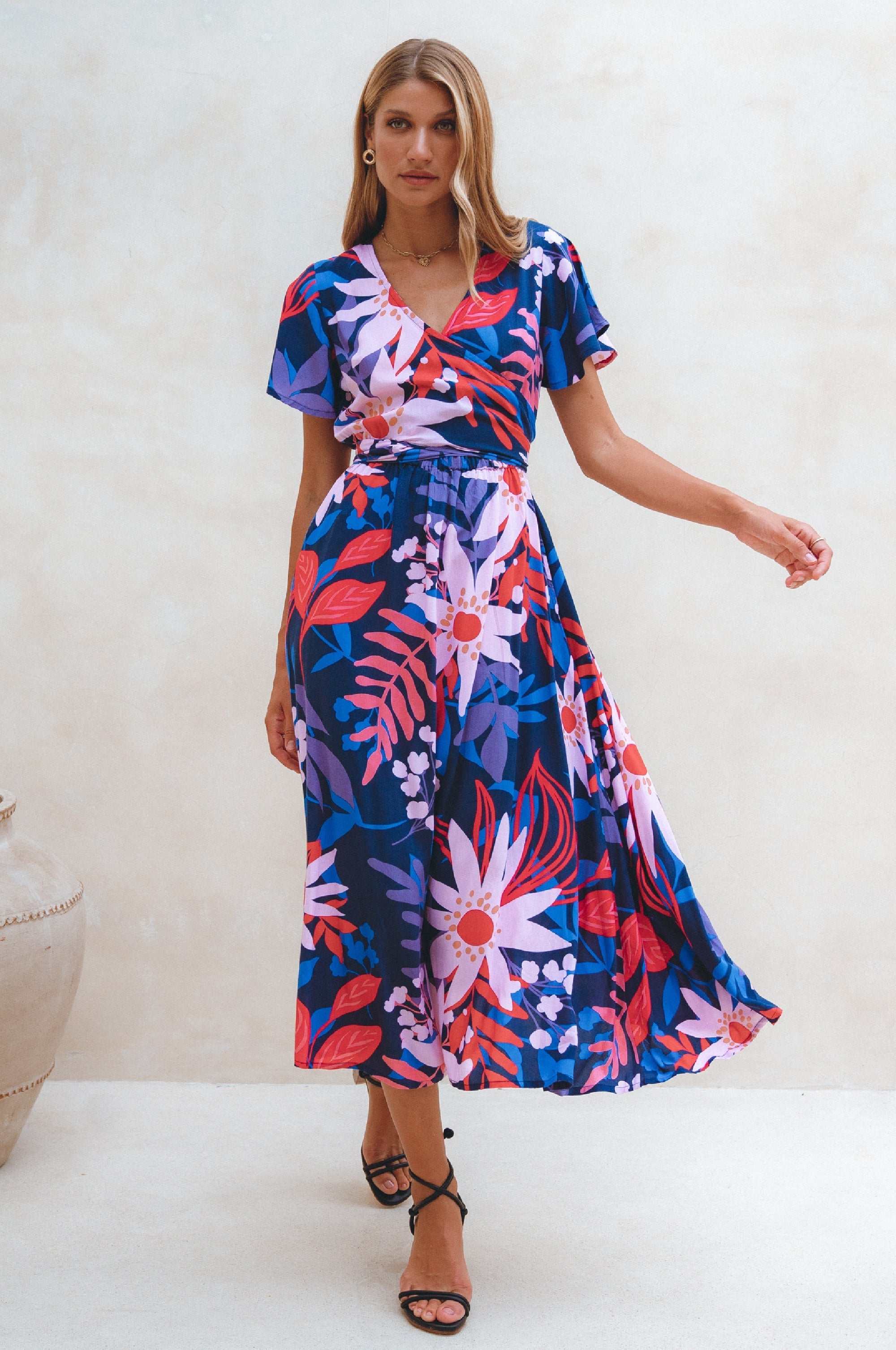Buy Samara Convertible Midi Dress by Bali ELF