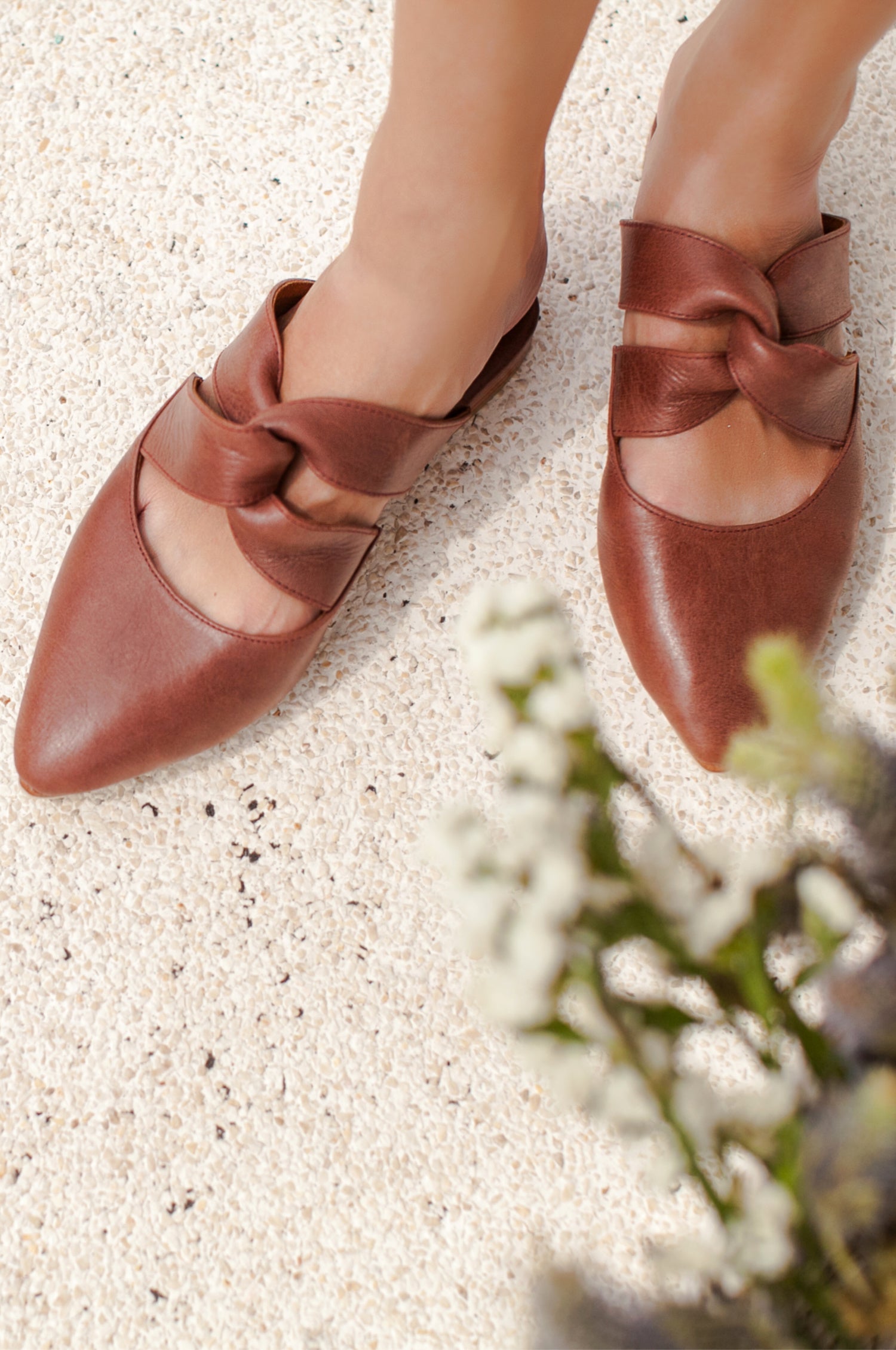 Buy Taj Mahal Pointy Toe Mules by ELF