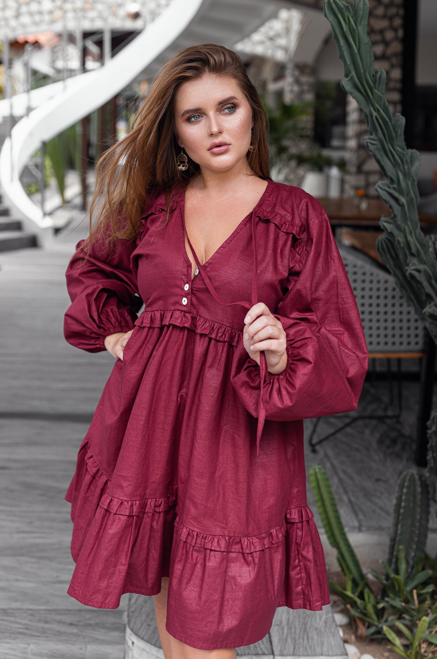 Buy Texas Rose Boho Dress by ELF