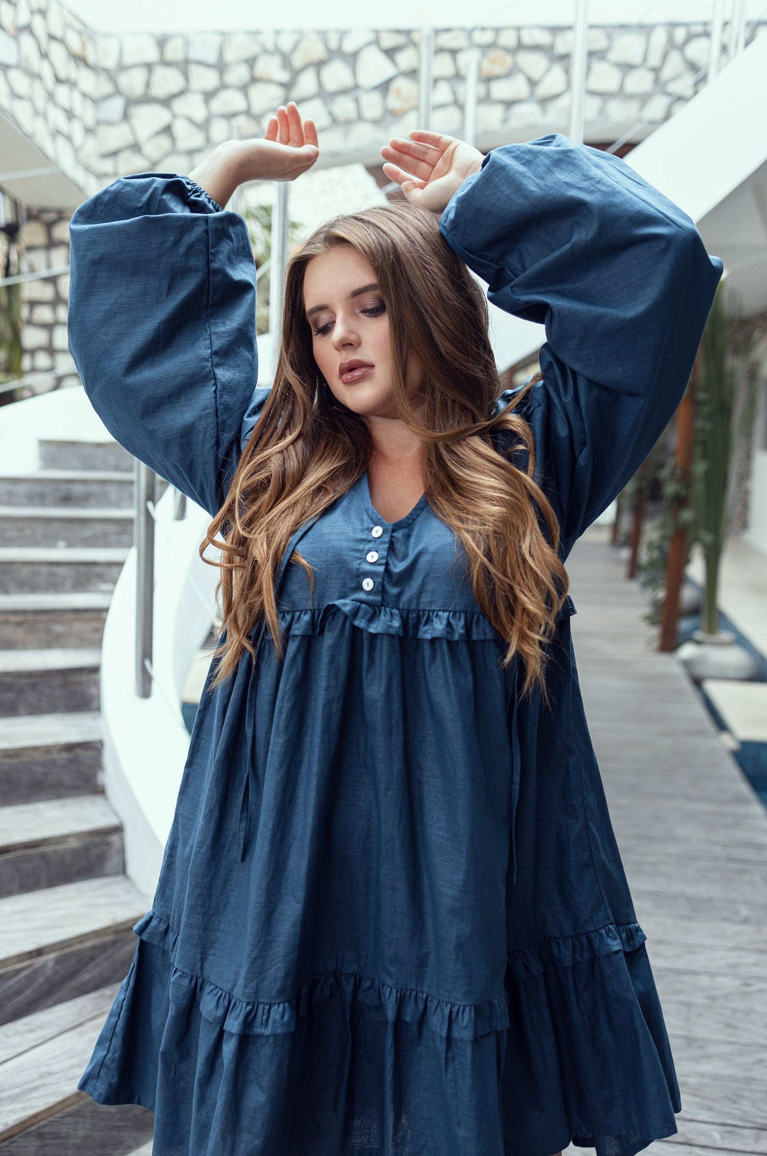 Buy Texas Rose Boho Dress by ELF