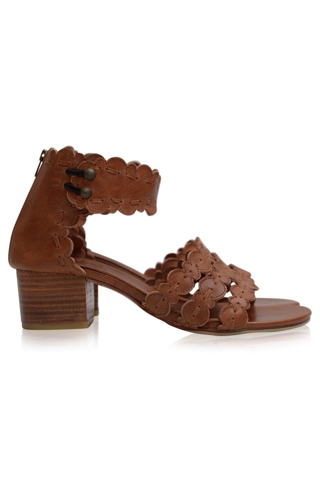 Buy Seaside Leather Sandals by ELF