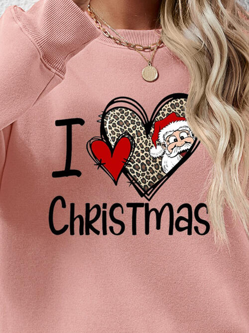 Buy CHRISTMAS Graphic Round Neck Sweatshirt by Faz