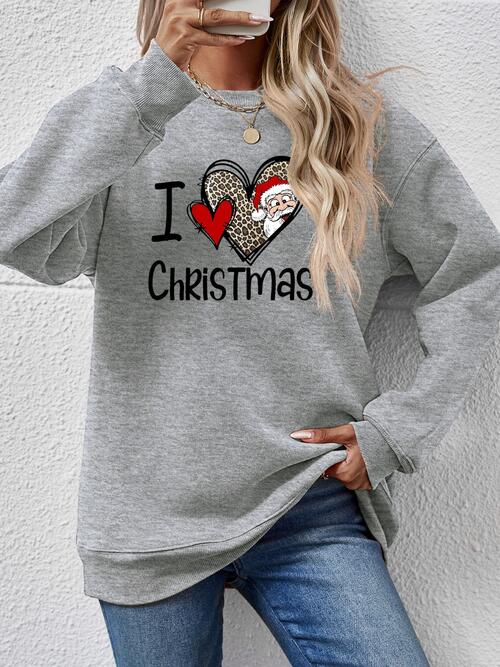 Buy CHRISTMAS Graphic Round Neck Sweatshirt by Faz