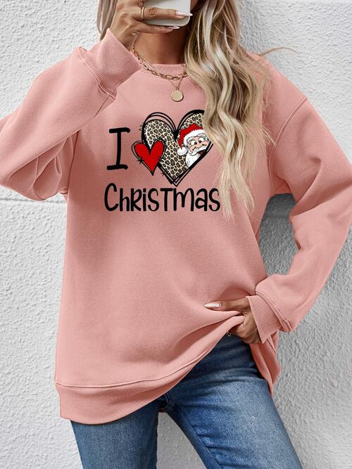 Buy CHRISTMAS Graphic Round Neck Sweatshirt by Faz