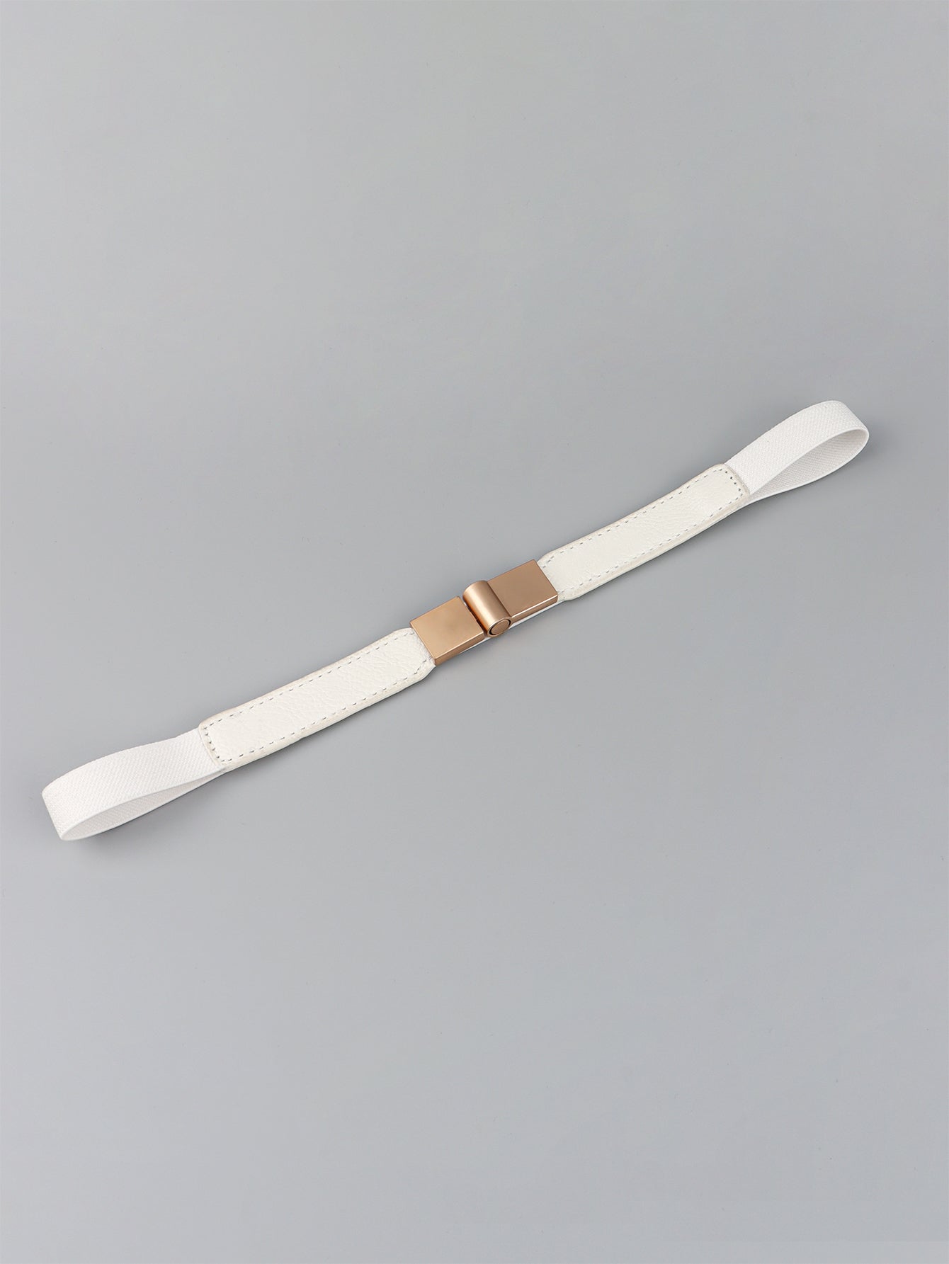 Buy PU Elastic Skinny Belt by Faz