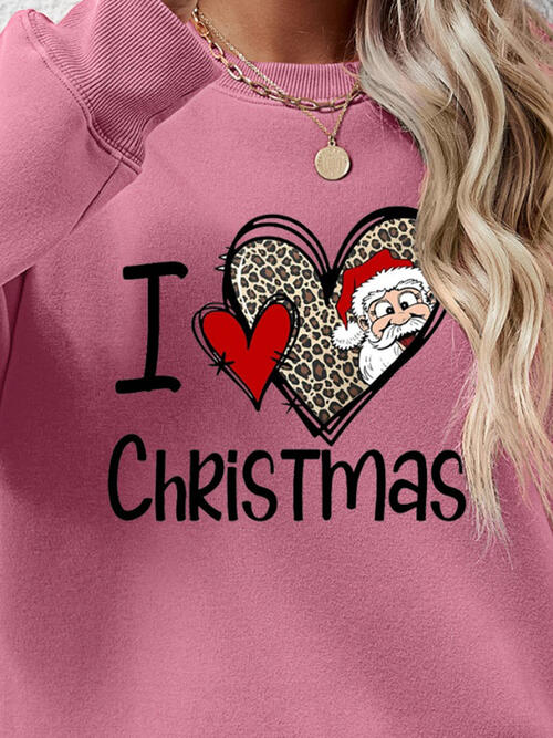Buy CHRISTMAS Graphic Round Neck Sweatshirt by Faz