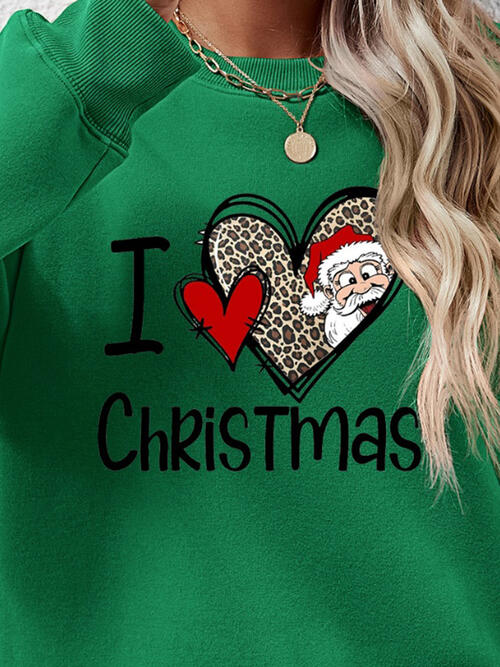 Buy CHRISTMAS Graphic Round Neck Sweatshirt by Faz