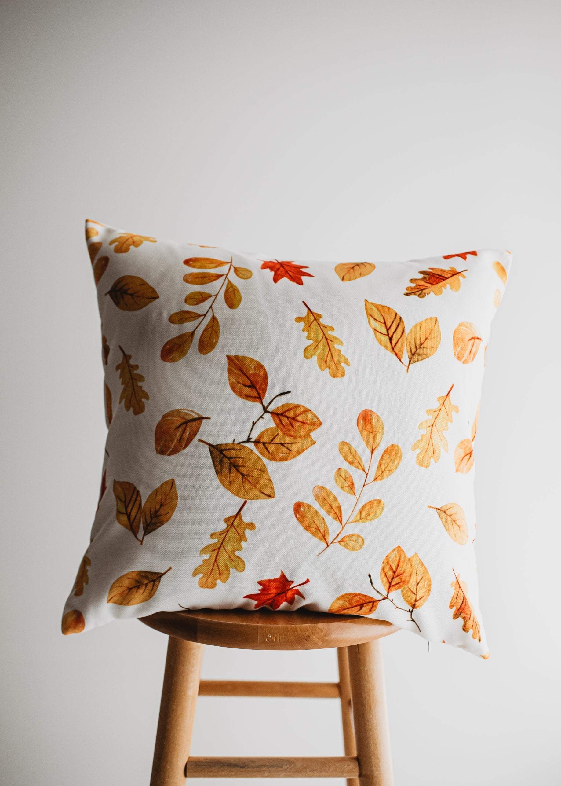 Buy Fall Leaves Pillow Cover by UniikPillows