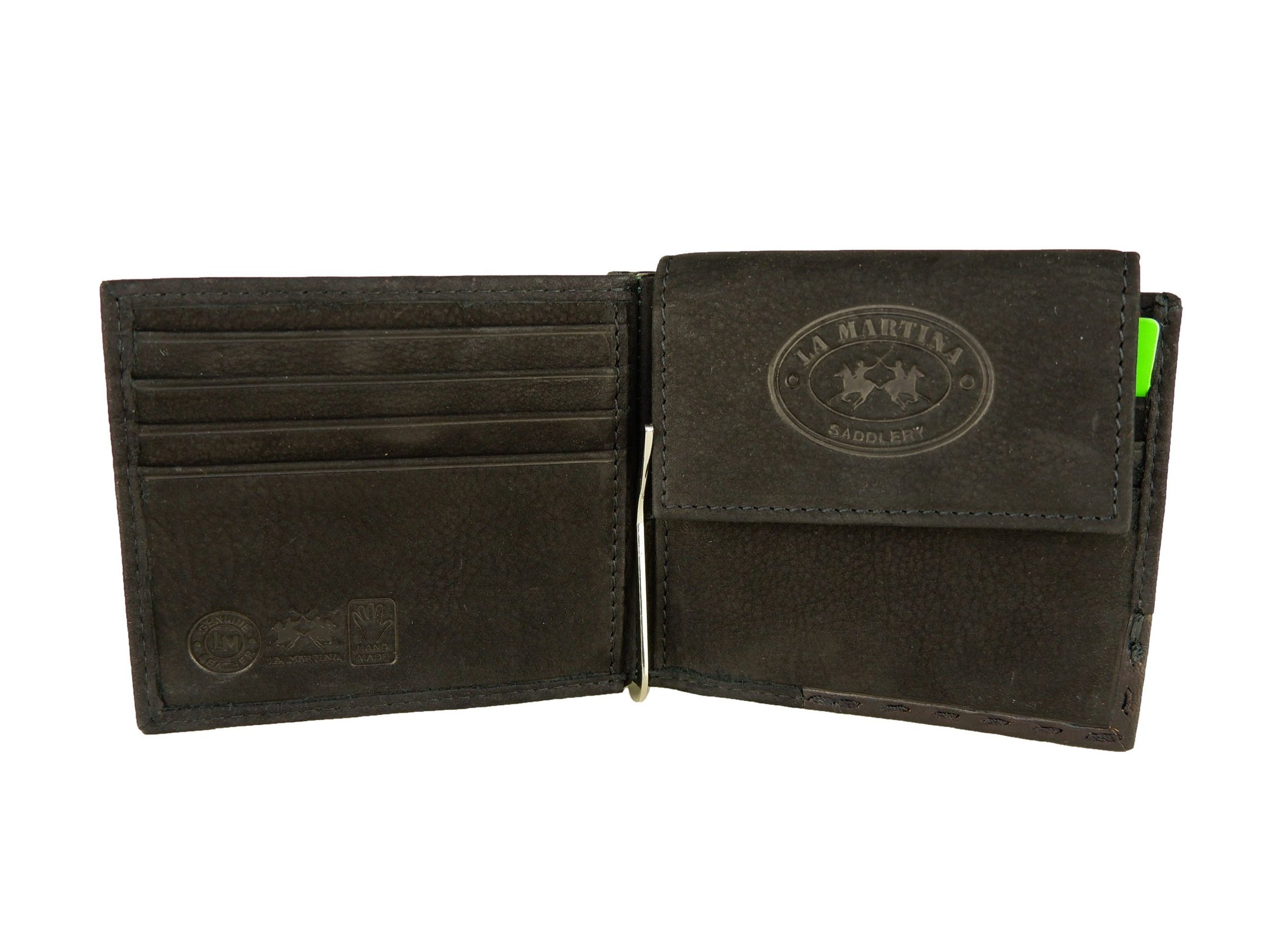 Elegant Black Leather Wallet for Men