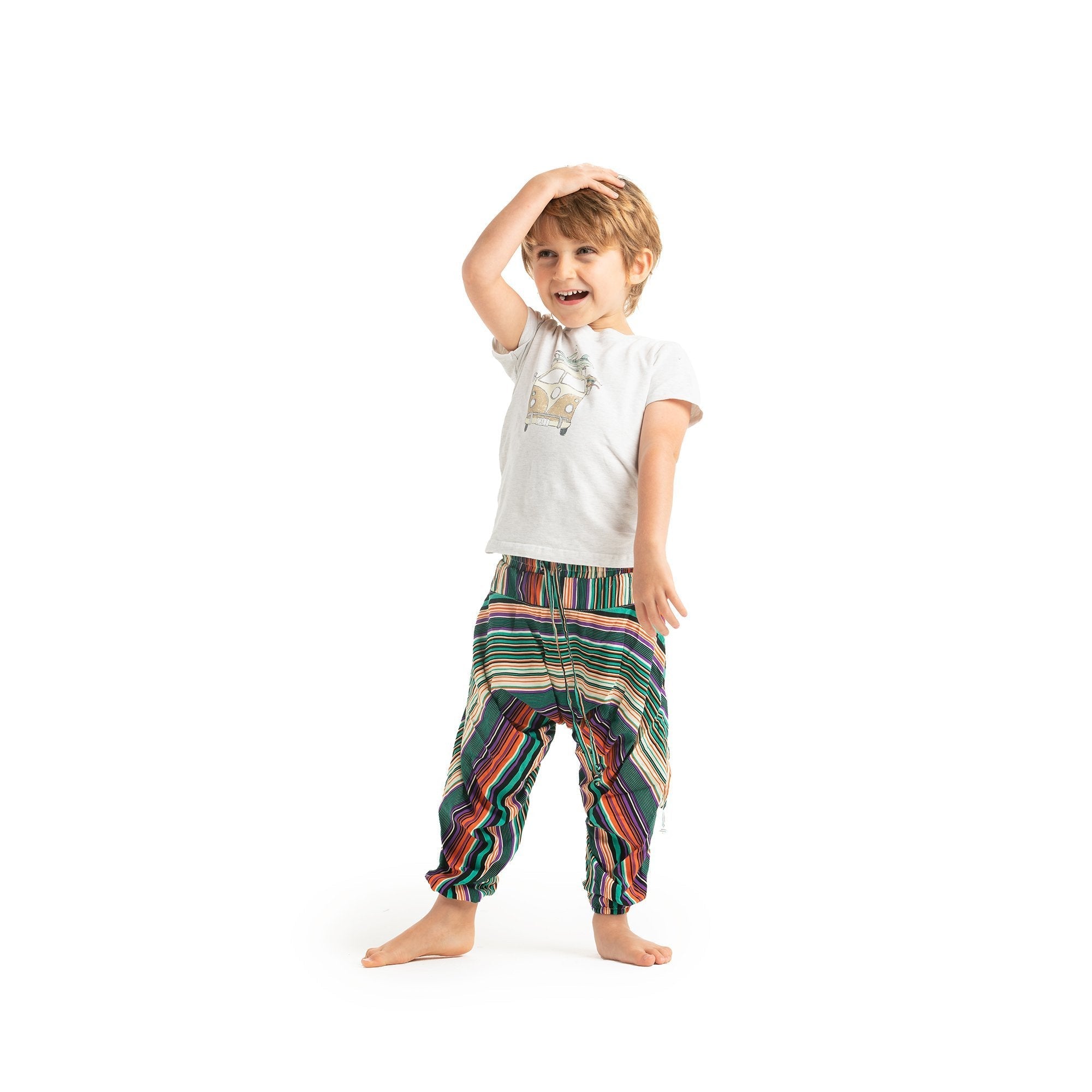Buy Stripe Savannah Harem Pants by Buddha Pants® by Buddha Pants®