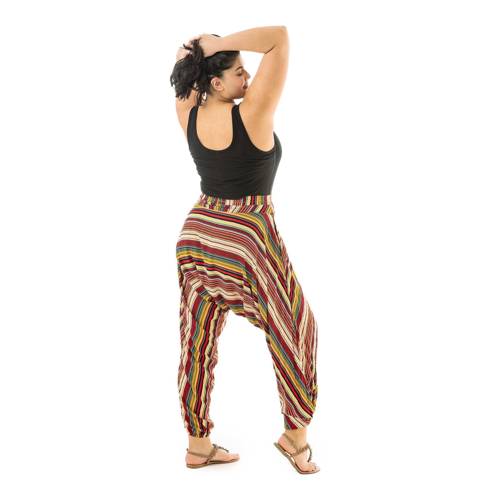 Buy Stripe Savannah Harem Pants by Buddha Pants® by Buddha Pants®