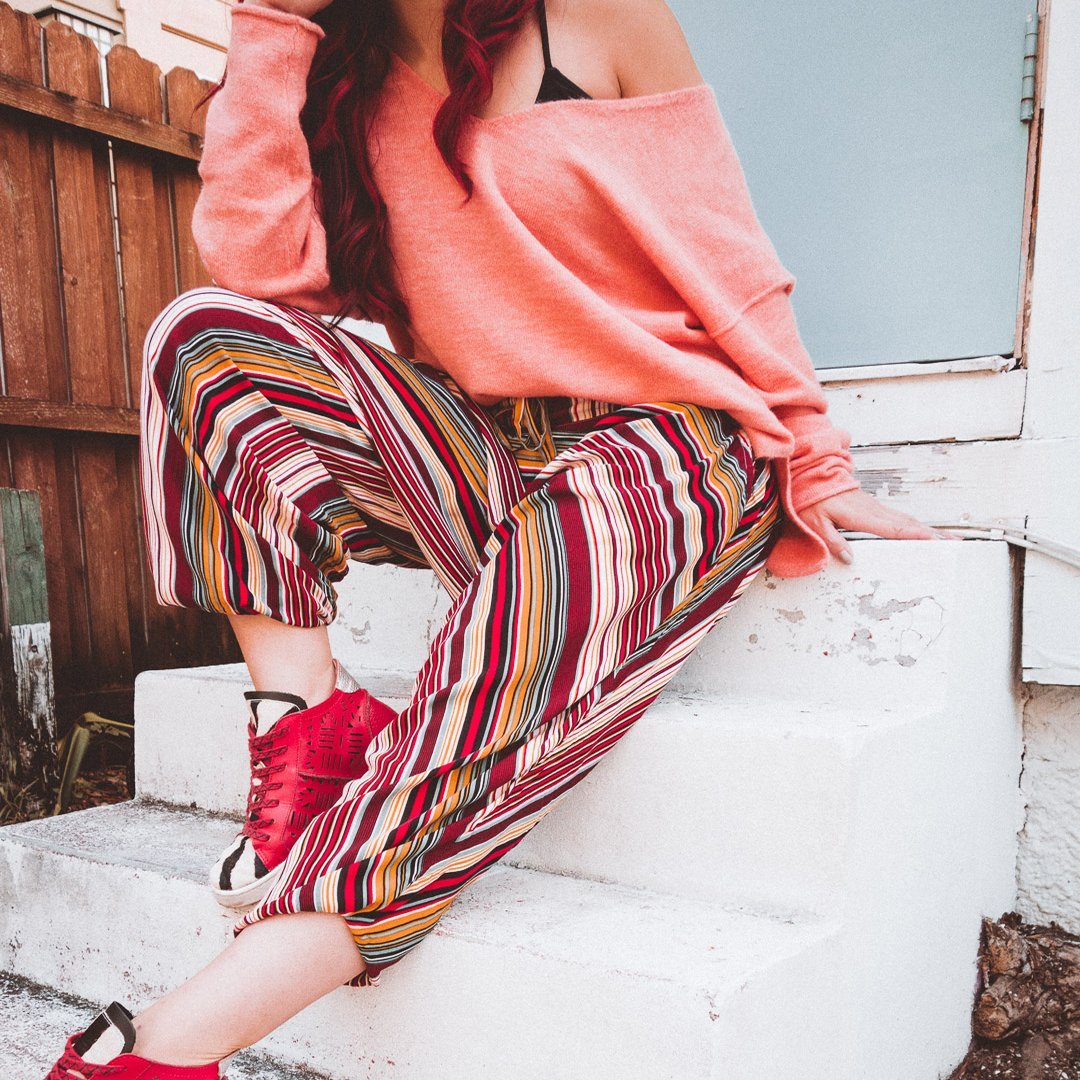 Buy Stripe Savannah Harem Pants by Buddha Pants® by Buddha Pants®
