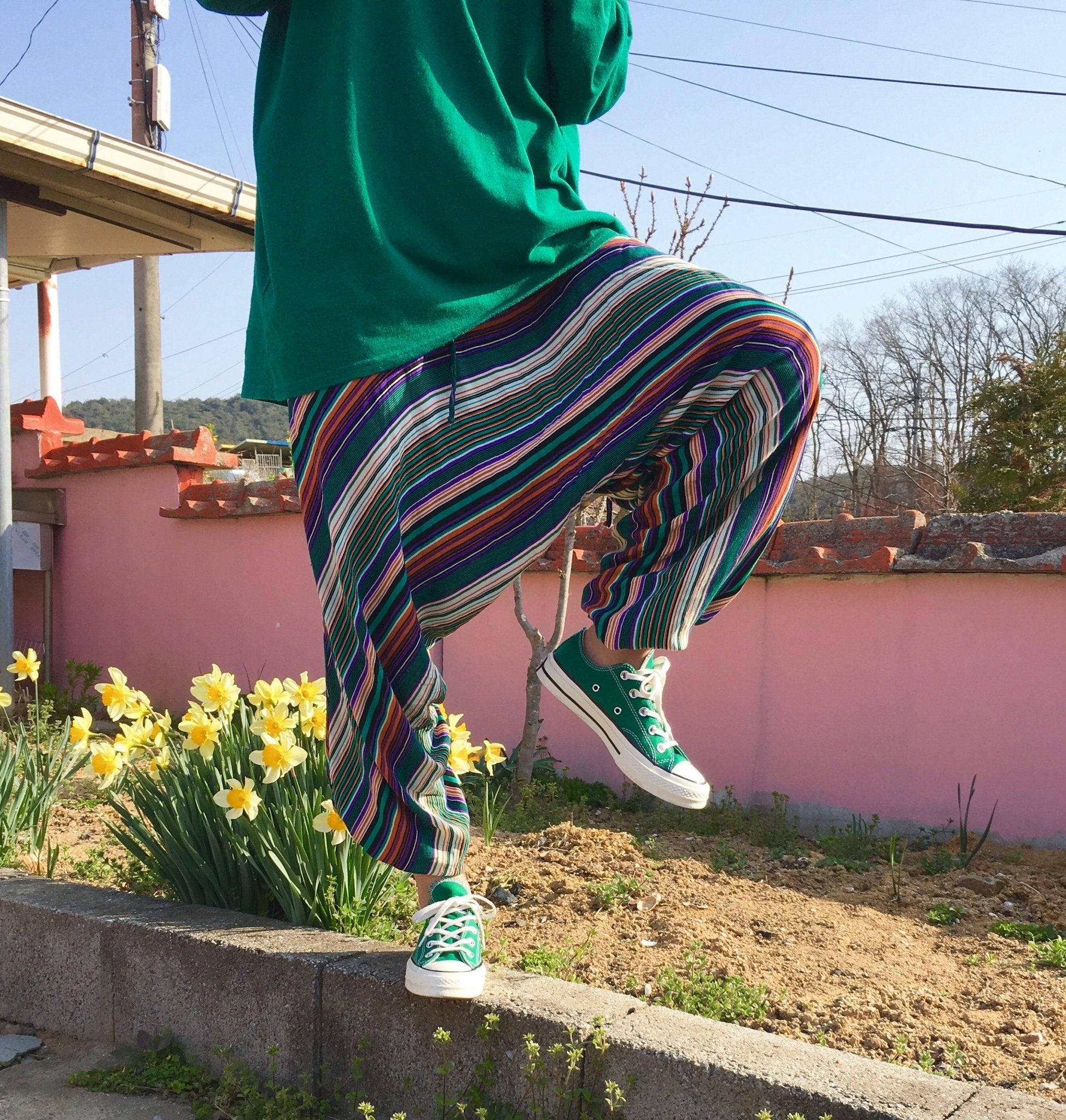 Buy Stripe Savannah Harem Pants by Buddha Pants® by Buddha Pants®