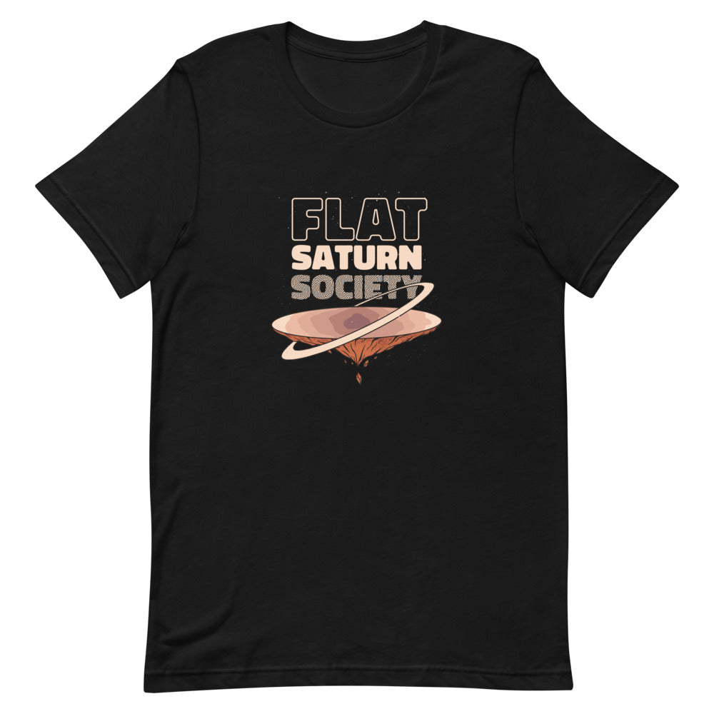 Flat Saturn Society T-shirt
