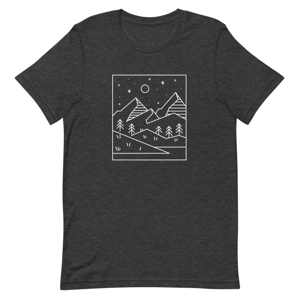 I left my heart in the mountains T-shirt