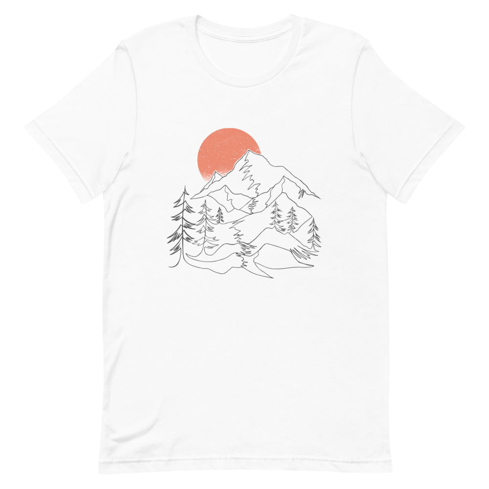 Buy Lineart Landscape T-shirt by Faz