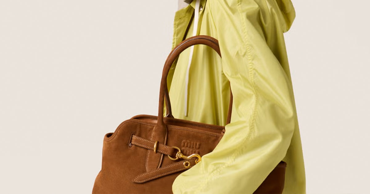 Miu Miu Aventure: The Suede Icon Defining Fall’s Chaotic Luxury