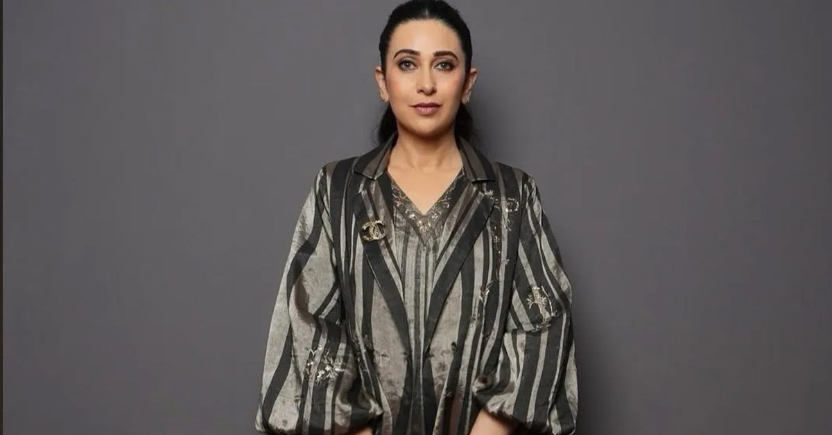 Why Karisma Kapoor’s Black Linen Dress Signals a Quiet Festive Revolution
