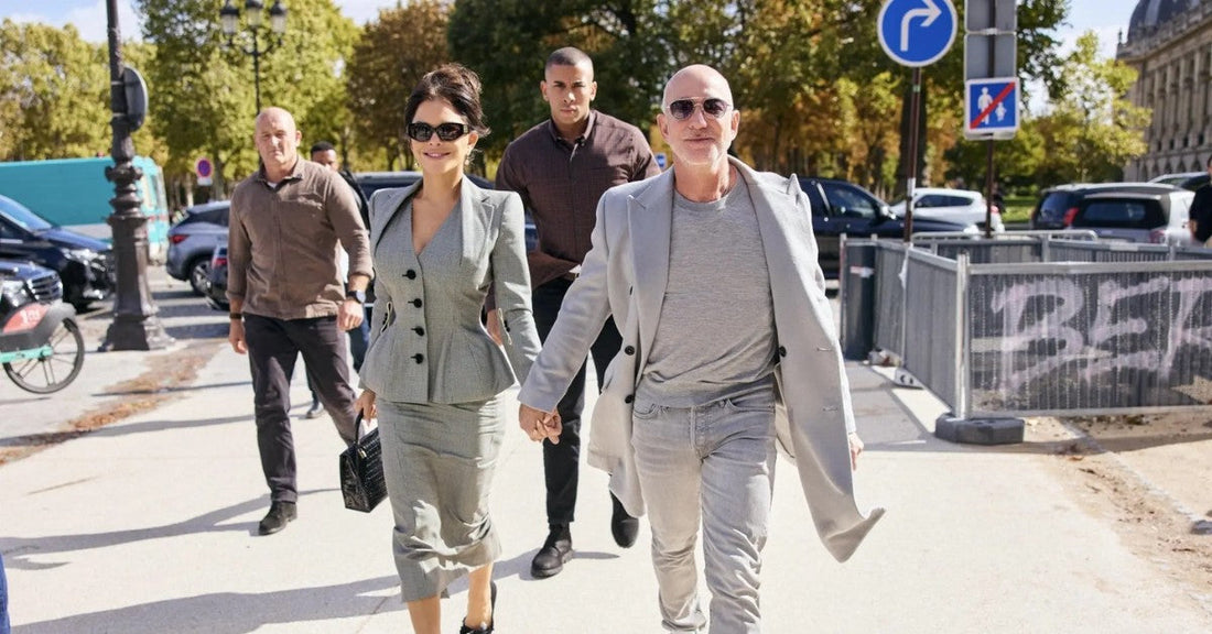 Jeff Bezos and Lauren Sánchez Redefine Power Couple Style at Paris Fashion Week 2025