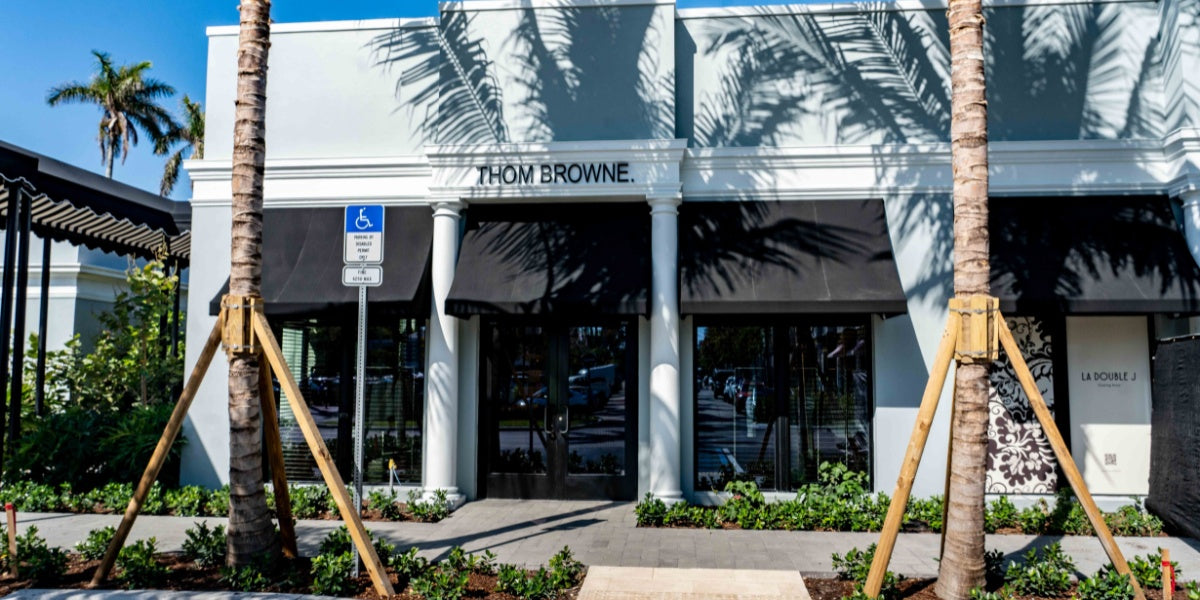 Thom Browne's New Palm Beach Boutique: A Masterpiece of Luxury and Design