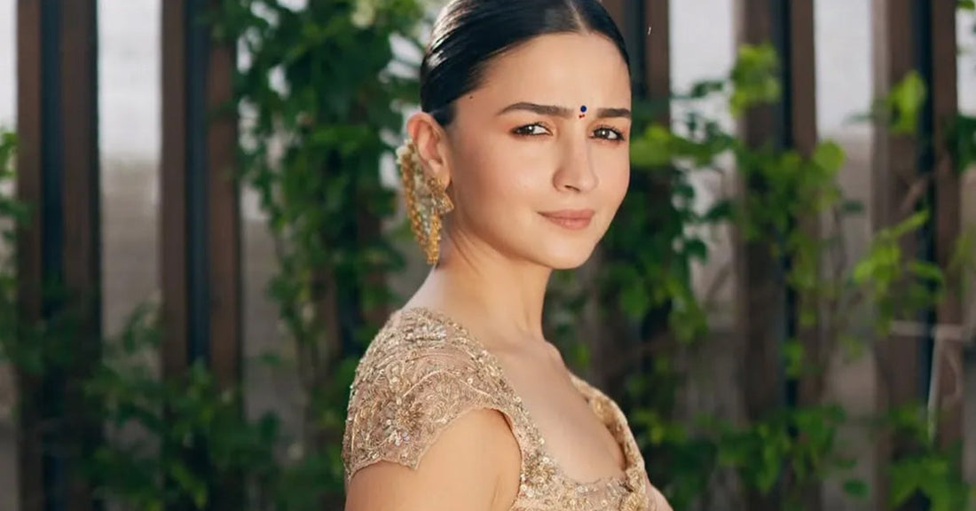 Alia Bhatt x Manish Malhotra: The New Architecture of the Tissue Sari