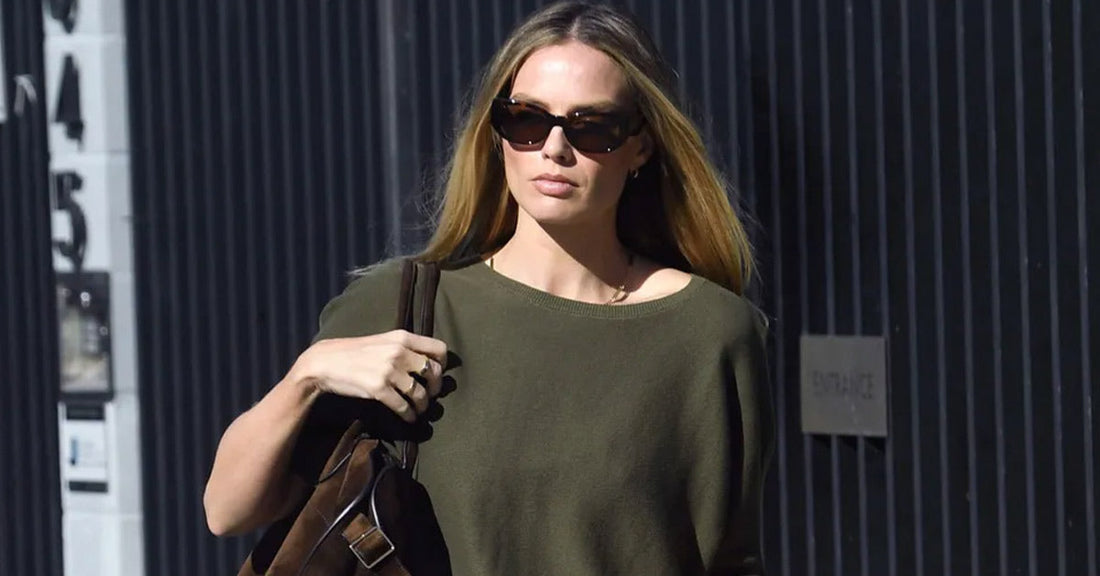 Margot Robbie Just Defined the 2026 Mesh Flat Uniform