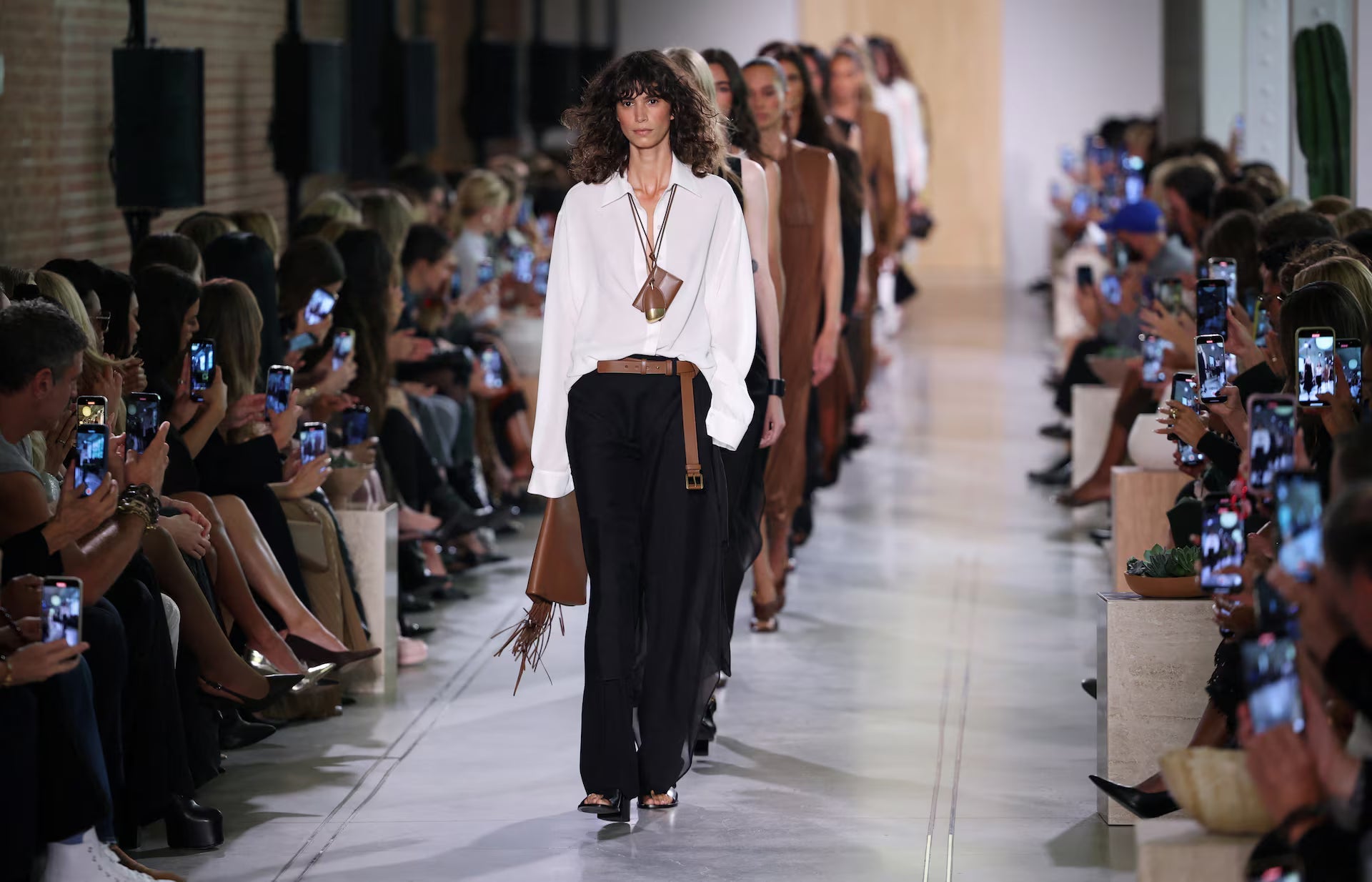 Michael Kors Channels Earthy Elegance at NYFW: Autumnal Glamour Redefined