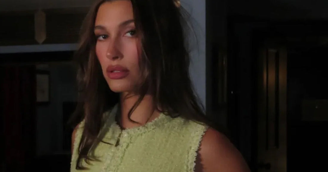 Hailey Bieber’s Vintage Chanel Shift: The Strategic Power of Lettuce Green