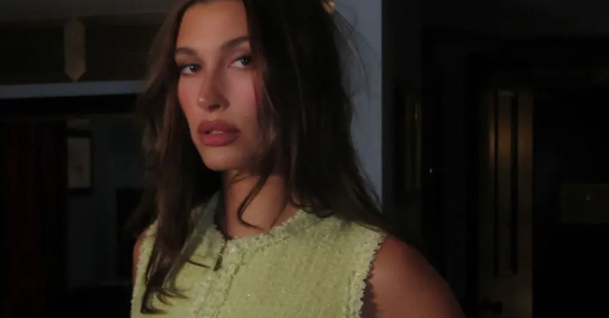 Hailey Bieber’s Vintage Chanel Shift: The Strategic Power of Lettuce Green