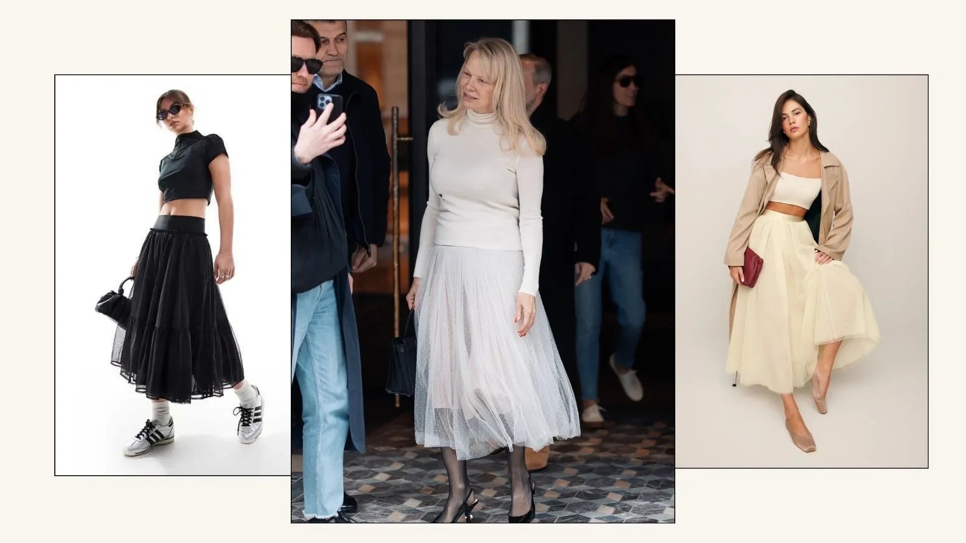 Pamela Anderson Brings Back the Tulle Skirt Trend: How to Embrace 2025’s Most Playful Fashion Revival