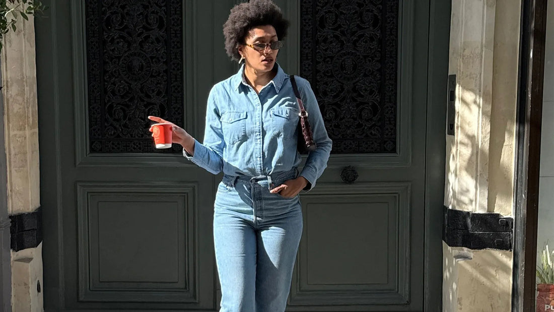 Cropped Flare Jeans and Pointed Heels: The French-Girl Denim Revival