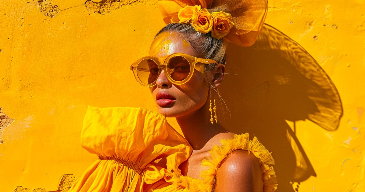 Saffron-Dyed Fashion 