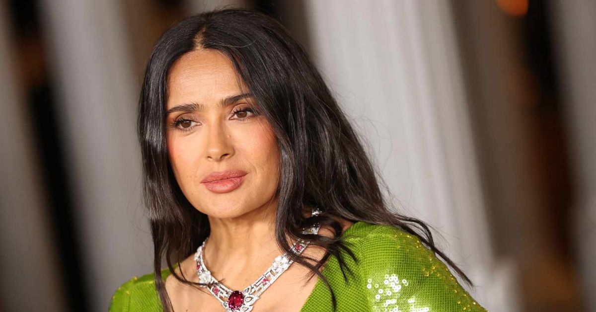 The Architecture of Seduction: Why Salma Hayek’s "Tuxedo Gown" Just Rewrote the Evening Wear Rulebook