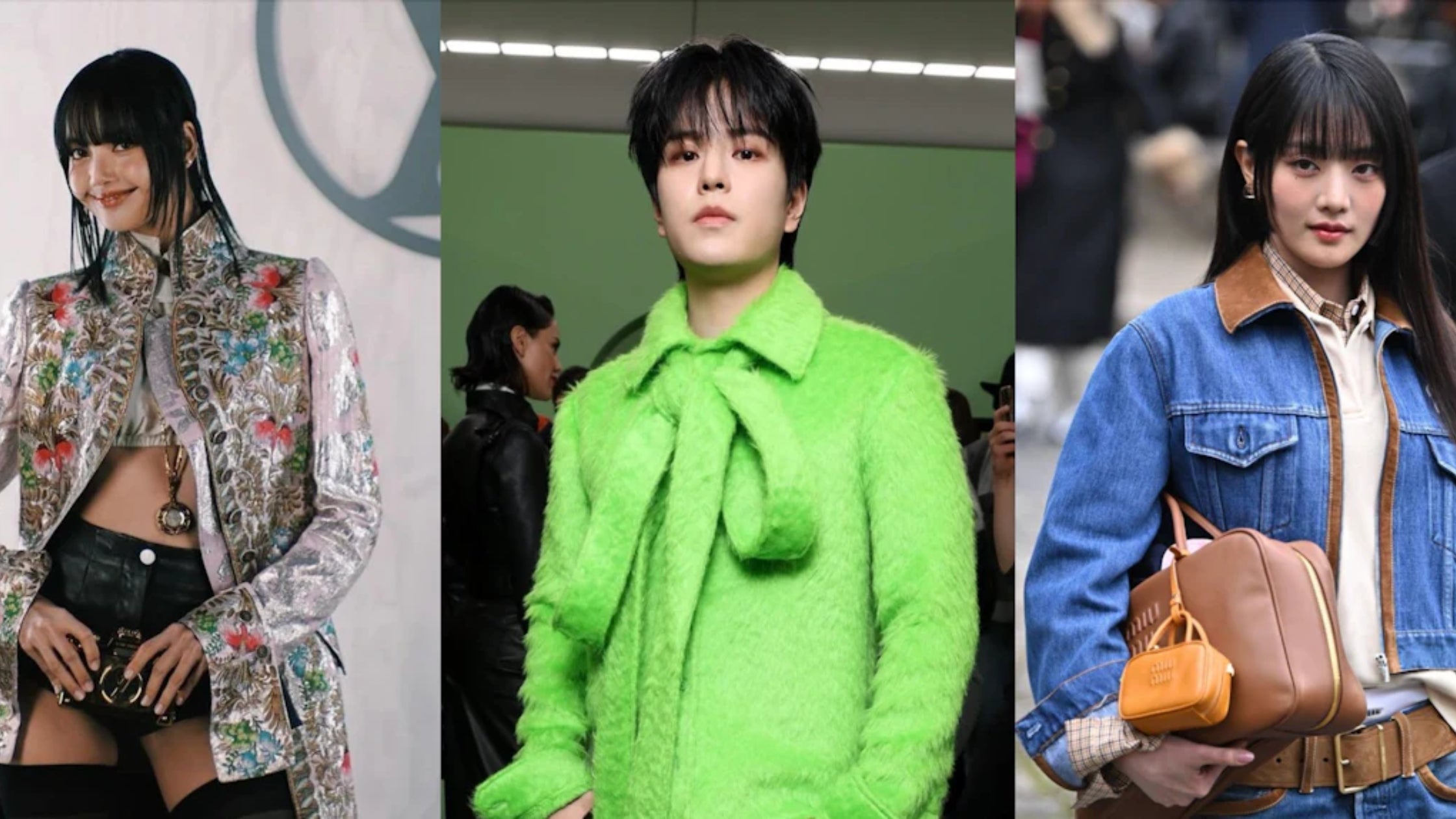 Asian Stars at Paris Fashion Week