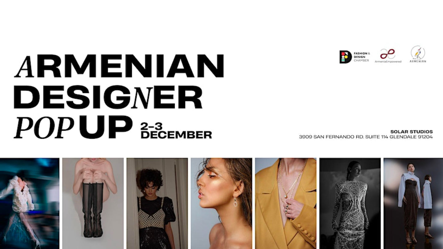Armenian Designer Pop-Up Event: A Blend of Tradition and Modernity in Glendale