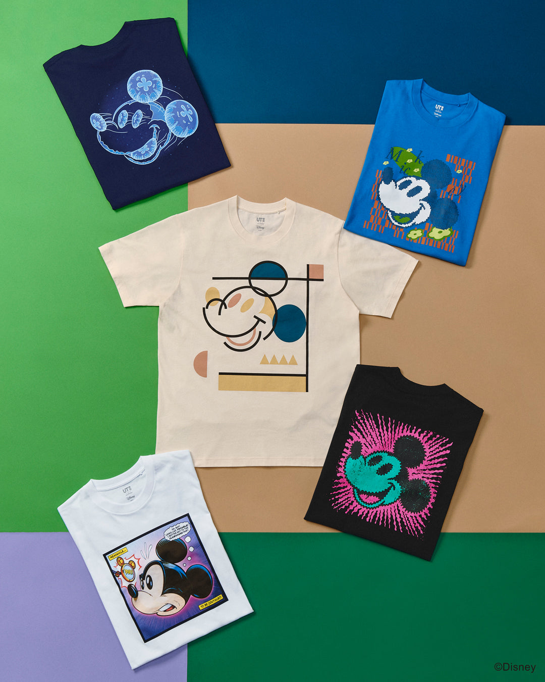 UNIQLO Celebrates Creativity with Mickey Faces: A Timeless Collaboration