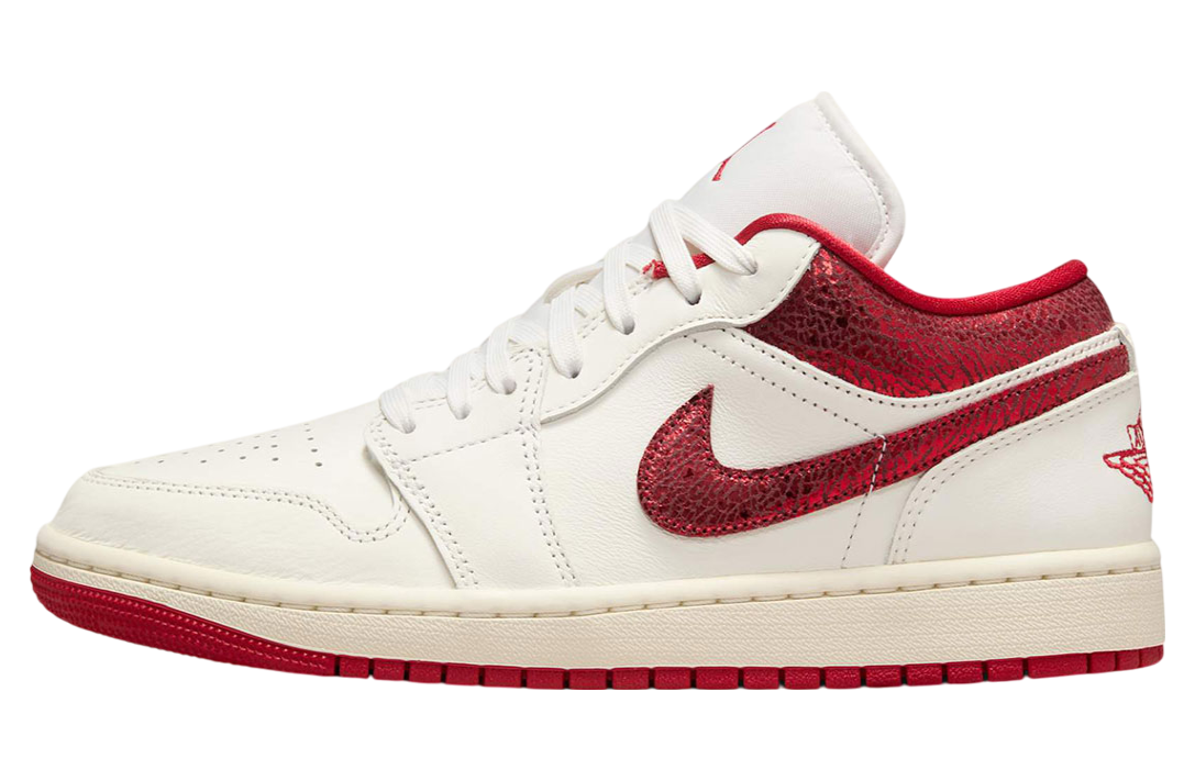 The Air Jordan 1 Low SE WMNS Sail / Varsity Red: A Perfect Blend of Heritage and Style