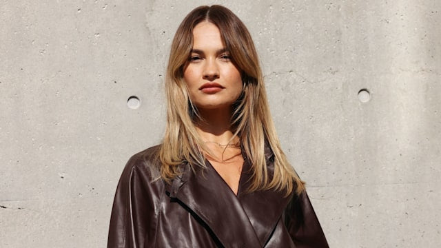 Lily James Dazzles in Dior and Diamonds at Exclusive London Event