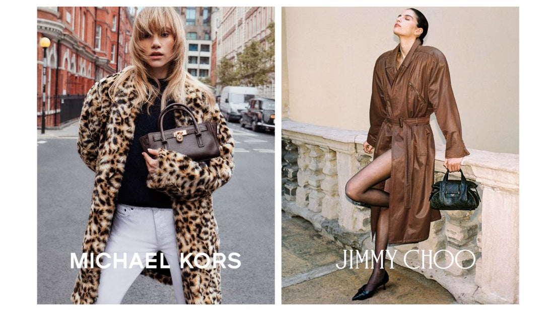 Jimmy Choo grew 9.3% while Michael Kors fell 7.6% under the same roof.