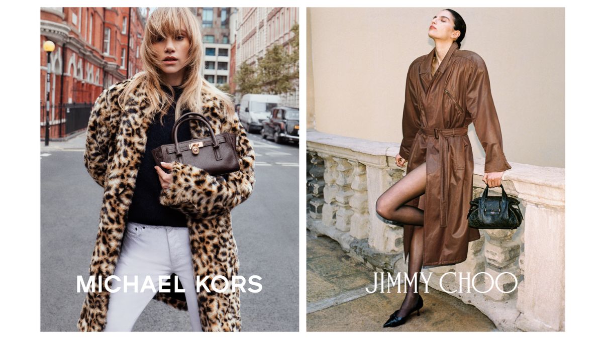 Jimmy Choo grew 9.3% while Michael Kors fell 7.6% under the same roof.