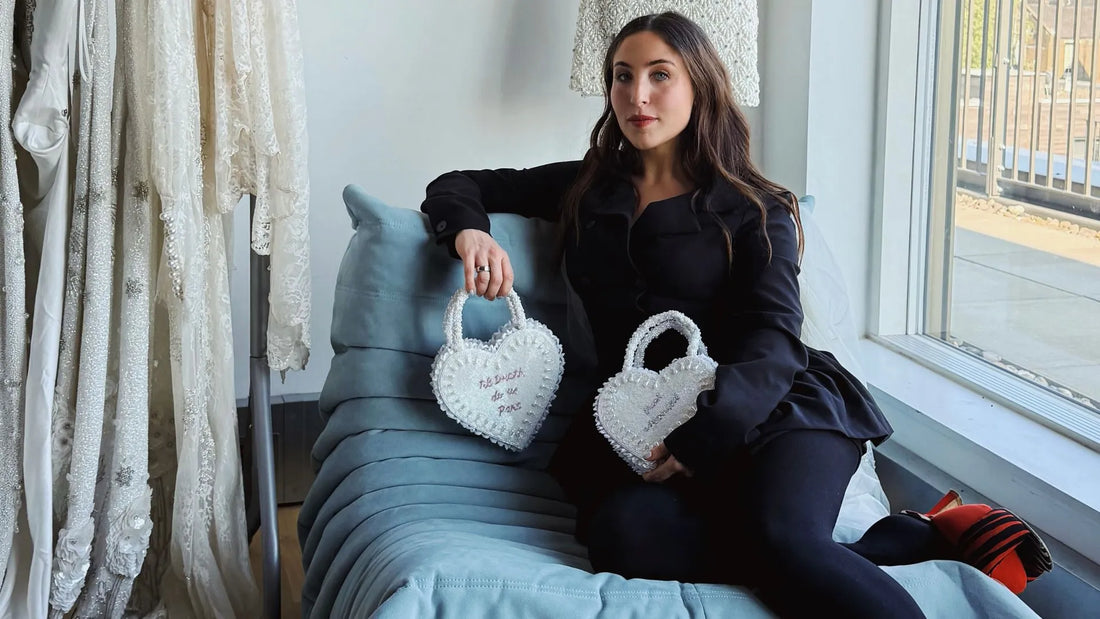 Why Clio Peppiatt’s Beaded Bridal Dresses Are Redefining Modern Wedding Fashion