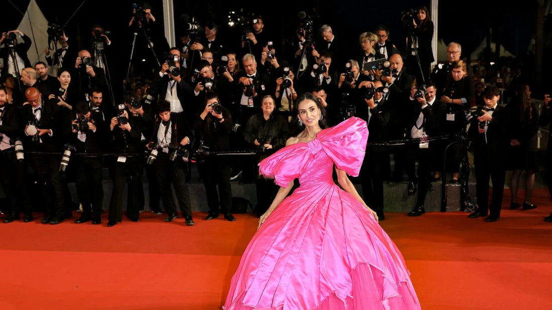 Elegant minimal outfit illustrating French over-fifty style at Cannes 2026