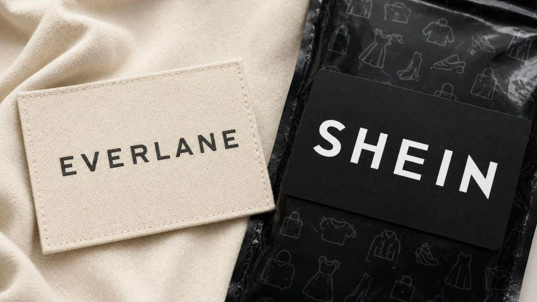 Stack of basic apparel illustrating the Shein acquisition of Everlane and the end of the DTC ethical-fashion era
