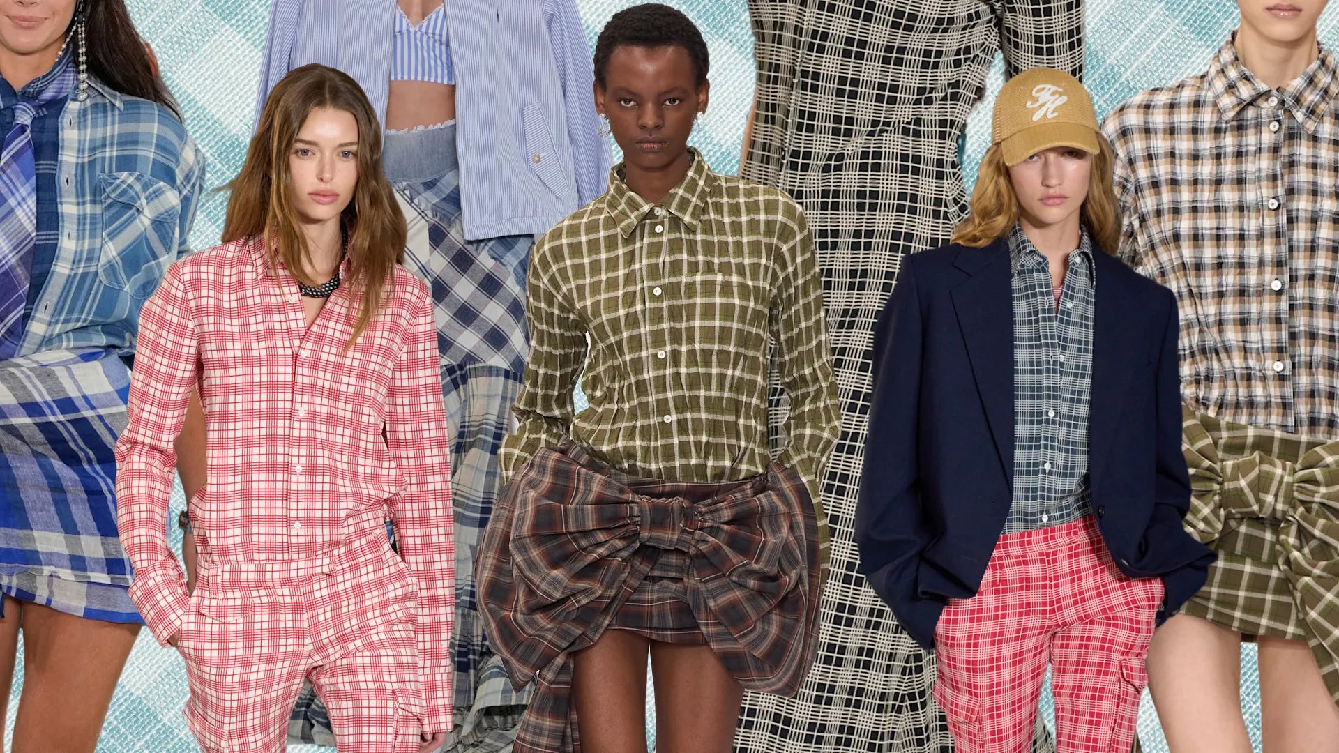 Plaid Patterns Make a Bold Statement as Summer 2025’s Hottest Fashion Trend